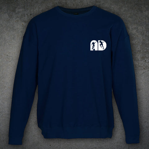 Navy Fleece Crew